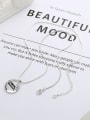 thumb 925 Sterling Silver Round Trend Necklace 3