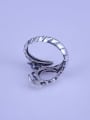 thumb 925 Sterling Silver Geometric Ring Setting Stone size: 8*10mm 2