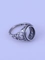 thumb 925 Sterling Silver Round Ring Setting Stone size: 10*12mm 2