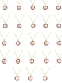 thumb 925 Sterling Silver Cubic Zirconia Geometric Minimalist Necklace 0
