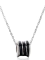 thumb 925 Sterling Silver Round Trend Link Necklace 2