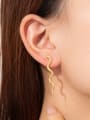 thumb 925 Sterling Silver Snake Trend Stud Earring 1