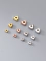 thumb S925 silver electroplating color retention geometric triangle gasket spacer 0