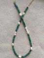 thumb Tila Bead Bohemia Freshwater Pearls Handmade Beading Necklace 1