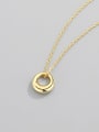 thumb 925 Sterling Silver Geometric Minimalist Necklace 2