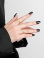thumb 925 Sterling Silver Geometric Vintage Band Ring 2