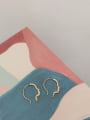 thumb 925 Sterling Silver Face Trend Hook Earring 2