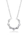 thumb 925 Sterling Silver Geometric Minimalist Necklace 0