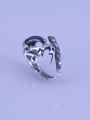 thumb 925 Sterling Silver Round Ring Setting Stone size: 8*10mm 0