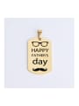 thumb Stainless Steel Father's Day Army Brand Gift Pendant 0