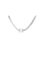 thumb 925 Sterling Silver Letter Vintage Necklace 0