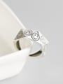 thumb 925 Sterling Silver Face Trend Band Ring 2