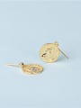 thumb 925 Sterling Silver profile picture coin Coin Vintage Drop Earring 2