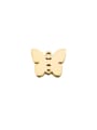 thumb Stainless steel flat cut creative single hole butterfly pendant 0