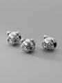 thumb 925 Sterling Silver Bear Vintage Beads 2