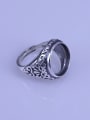 thumb 925 Sterling Silver Round Ring Setting Stone size: 14*14mm 2