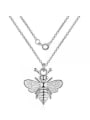 thumb 925 Sterling Silver Bee Cute Necklace 3