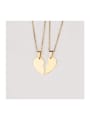 thumb Stainless steel Heart Minimalist Necklace 0