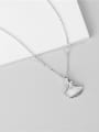 thumb 925 Sterling Silver Leaf Minimalist Necklace 1
