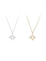 thumb 925 Sterling Silver Star Minimalist Necklace 0