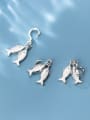 thumb 925 Sterling Silver Fish Opening Charm Height : 4 mm , Width: 5.5 mm 2