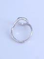 thumb 925 Sterling Silver 18K White Gold Plated Oval Ring Setting Stone size: 10*14mm 2