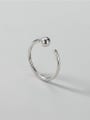 thumb 925 Sterling Silver Round Vintage Band Ring 2