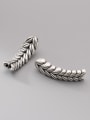 thumb S925 silver aged matte double-hole wheat ear and rice ear hand row 0
