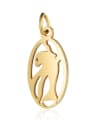 thumb Stainless steel Dolphin Charm Height : 10.5 mm , Width: 23 mm 0