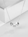 thumb 925 Sterling Silver Square Minimalist Necklace 3