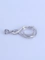 thumb 925 Sterling Silver Oval Pendant Setting Stone size: 10*12mm 2