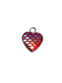 thumb Stainless Steel Heart Accessories Heart Shaped Fish Scale Pendant 0