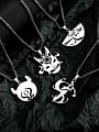 thumb Stainless steel Icon Hip Hop Around the anime Genshin Impact Necklace 1