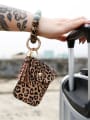 thumb Alloy Silicone Beads Leather Coin Purse Bracelet /Key Chain 1