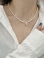 thumb 925 Sterling Silver Heart Trend Cuban Necklace 1