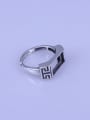 thumb 925 Sterling Silver Rectangle Ring Setting Stone size: 6*12mm 2