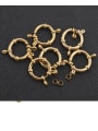 thumb Gold Spring Buckle Circle Blister Buckle Bracelet Necklace Joint Buckle 1