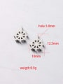 thumb Stainless steel rudder small hole beads loose beads perforated beads accessories 2