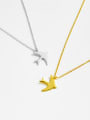 thumb 925 Sterling Silver Cubic Zirconia Irregular Minimalist Necklace 2