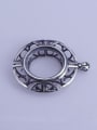 thumb 925 Sterling Silver Round Pendant Setting Stone size: 16*18mm 0