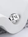 thumb 925 Sterling Silver Letter Vintage Beads 2