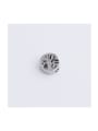 thumb Stainless steel Round Hollow life tree small hole beads 0