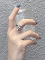 thumb 925 Sterling Silver Cubic Zirconia Animal  Spider  Vintage Band Ring 1