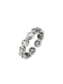 thumb 925 Sterling Silver Smiley Vintage Band Ring 2