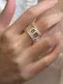 thumb 925 Sterling Silver Geometric Vintage Stackable Ring 1