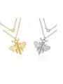 thumb 925 Sterling Silver Bee Cute Necklace 0