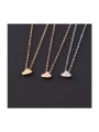 thumb Stainless steel Cloud Minimalist Necklace 1