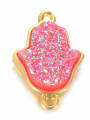 thumb Multicolor Crystal Charm Height : 19 mm , Width: 12.5 mm 1