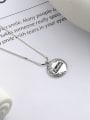 thumb 925 Sterling Silver Round Trend Necklace 2