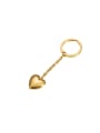 thumb Stainless steel Heart Minimalist Key Chain 0